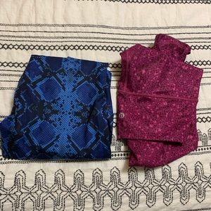 1 pair of LuLuLemon pants (PINK)